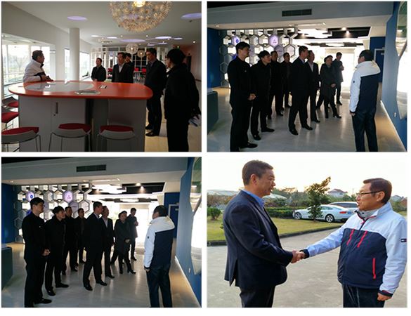 海门市委书记及市长莅临多宝-多宝(中国)一站式服务官网药业指导工作